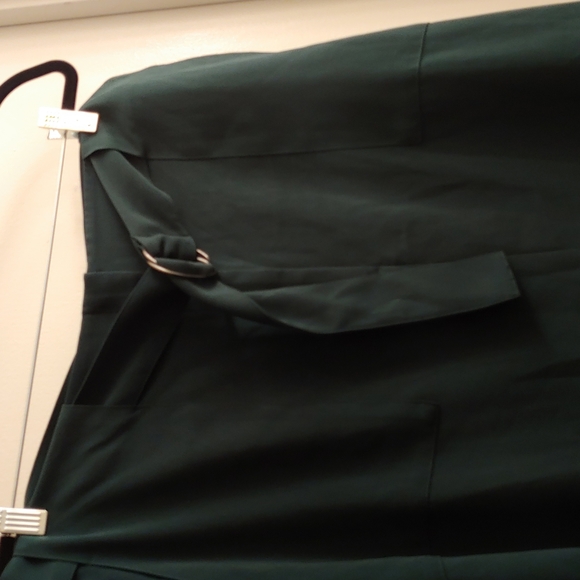 Ann Taylor hunter green midi skirt - Picture 3 of 4